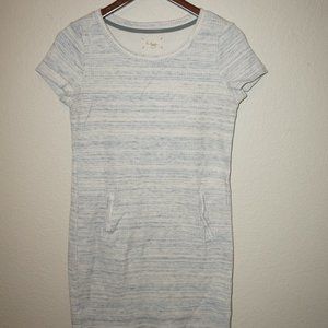 Lou & Grey Striped Front Pocket Tee Dress